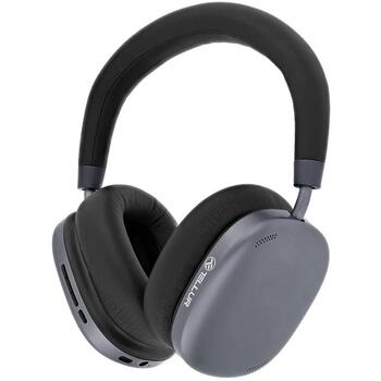 Tellur Наушники TLL511541, 285г, Серый, 32Ω, 20Hz-20KHz, Bluetooth, ANC, 50ч воспроизведения, Игровой/музыкальный режим (TLL511541)