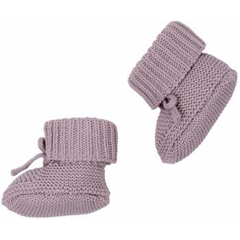 Lodger Slipper Knit пинетки SLK 107_0-6, 0-6M, 100% хлопок, розовые, для девочек (SLK 107_0-6)