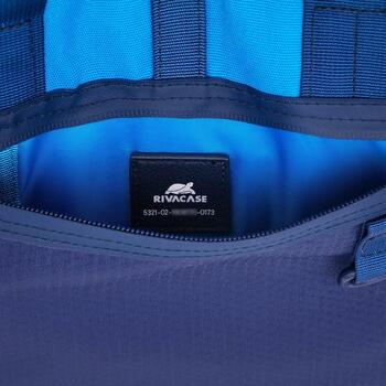Rivacase Рюкзак 5321BLUE, 25L, 15.6'', полиэстер, водоотталкивающий, эргономичный, 2 боковых кармана, быстрый доступ (5321BLUE)