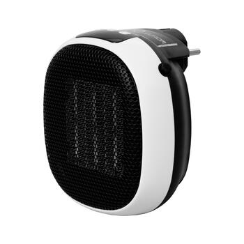 Kontaktligzdā pieslēdzams keramikas ventilatora tipa sildītājs telpai ar termostatu un taimeri 700W līdz 40m³ Heat Plug-in-700 max Eurom (340914)