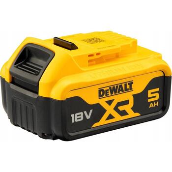 Dewalt Akumulators DCB184-XJ, 18 V, 5 Ah, Li-Ion, 1 gab., bez atmiņas efekta, pārkaršanas aizsardzība (DCB184-XJ)
