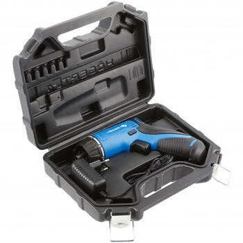 Hogert HT2E212 Bezvadu skrūvgriezis, 7.2V, 10Nm, 230rpm, 1.5Ah Li-Ion, 3h, LED, uzlādes indikators, 1/4