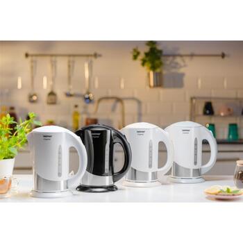 Zelmer Электрический чайник ZCK7630W 71505119P, 2200 W, 1.7 л, белый, 360° основание, фильтр, автоотключение (71505119P)