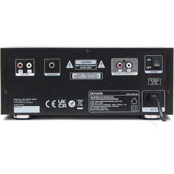 Aiwa MSBTU-550 микро музыкальная система, 50 Вт RMS, Bluetooth 5.0, CD, USB, FM, черный (MSBTU-550)