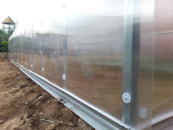 Siltumnīca KLASIKA STANDART 20 - 2,5 x 8m - 4mm polikarbonāta KLASIKA GREENHOUSE (4779037490295)