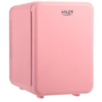 Adler Мини-холодильник AD 8084 pink, 4 л, 42 Вт, 1.5 кг, 183 мм, 241 мм, 270 мм, для дома и автомобиля (AD 8084 pink)