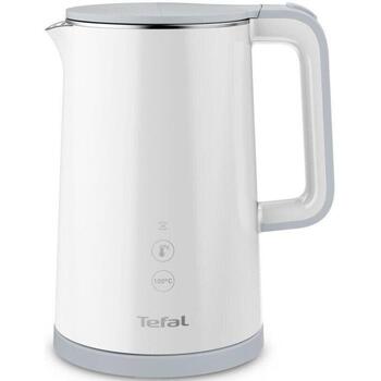 Tefal Электрический чайник KO693110, 1.5 л, 1800 Вт, 5 температурных режимов, 360° поворотная база, белый (KO6931)