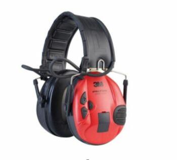 Защита слуха Peltor SportTac 26dB, красный/черный, MT16H210F-478-RD, 3M, ~ 600 часов (7000039607)