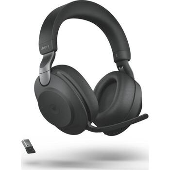 Jabra Наушники Evolve2 85 Link380a 28599-999-999, 30м, Стерео, 117дБ, Bluetooth, Microsoft Teams, сертифицировано TCO (28599-999-999)