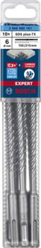 Triecienurbis SDS plus-7X 6x150x215mm, 10 gab., Perforatora urbjiem EXPERT SDS PLUS-7X TRIECIENURBIS PERFORATORIEM, 2608900161, BOSCH (2608900161)