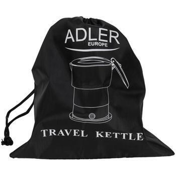 Adler Силиконовый дорожный чайник AD 1377g, 600 W, 0.6 L, Силикон, Серый, Складной, Автоотключение, Откидная крышка (AD 1377g)