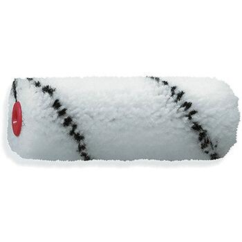 Rullis MINI 10cm Ø16mm,plūksna 12mm,poliesters,meln. svītras 86401102 COLOR EXPERT (86401110)