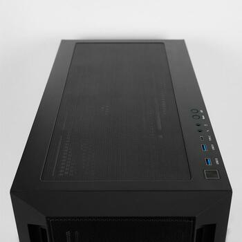 Chieftec Kaste APEX AIR GA-01B-M-OP, 2x USB 3.0, 3x 140mm PWM ventilatori, 400mm GPU, 175mm CPU dzesētājs, 420mm radiatoram (GA-01B-M-OP)