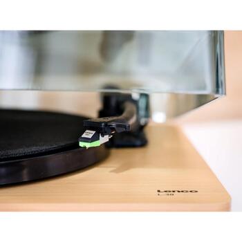 Lenco L-30WD проигрыватель винила, дерево, 33/45 RPM, MM, предусилитель, USB, RCA (L-30WD)
