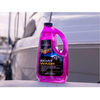 Meguiar's M4364 Marine/RV Шампунь для катеров и домов на колесах – удаляет грязь, придает блеск 1,89 л (M4364)