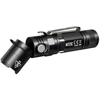Nitecore Lukturis MT21C, 1000lm, 18650/CR123, 700h, 131mm, 1 lampa, 8500cd, 184m (MT21C)