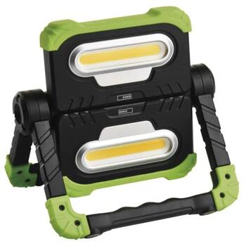 Emos COB LED перезаряжаемая рабочая лампа P4536, 2000 лм, 8000 мАч, 5 режимов, 2× COB LED, 360° поворот, USB-C (P4536)