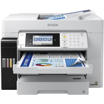Epson Многофункциональный принтер L15180 C11CH71406, 4-в-1, A3, 25 стр/мин, Wi-Fi, ADF, цветной, 1200 x 1200 dpi (C11CH71406)