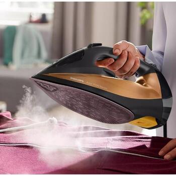 Philips Gludeklis DST7040/80, 2800 W, 300 ml, 50 g/min, 250 g/min, SteamGlide Elite, automātiska izslēgšanās (DST7040/80)