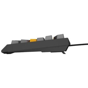 Genesis Thor 230 TKL mehāniskā spēļu tastatūra NKG-2081, 87 taustiņi, Outemu Red, RGB LED, USB Type-C, 3000 mAh, QWERTY, Hot-Swap (NKG-2081)