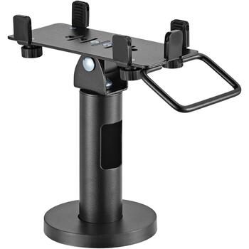 Sbox POS termināļa stiprinājums PTM-05, 175mm, 166x(70-110)mm, +180°/-180°, +45°/-45°, alumīnijs, tērauds, plastmasa (PTM-05)