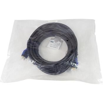 Logilink HDMI кабель CH0066, 10 м, HDMI 2.0, 4096 x 2160 пикселей, 60 Гц, 4K, 3D, Ethernet, позолоченные контакты, черный (CH0066)