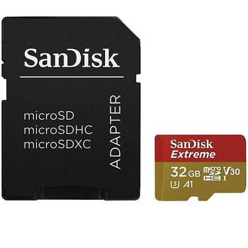MEMORY MICRO SDHC 32GB UHS-I/W/A SDSQXAF-032G-GN6AT SANDISK (SDSQXAF-032G-GN6AT)