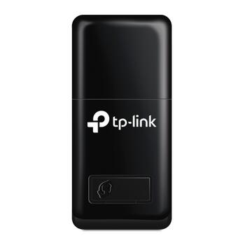 TP-Link TL-WN823N N300 мини Wi-Fi USB-адаптер 300 Mbps 2.4 GHz USB 2.0 Чёрный (TL-WN823N)
