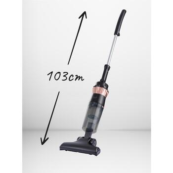 Adler пылесос AD 7049, 800 W, 6.5 м, 15000 Па, HEPA 11, безмешковый, черный, сухая уборка (AD 7049)