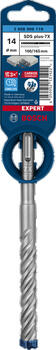 Triecienurbis SDS plus-7X 14x100x165mm, 1 gab., Perforatora urbjiem EXPERT SDS PLUS-7X TRIECIENURBIS PERFORATORIEM, 2608900119, BOSCH (2608900119)