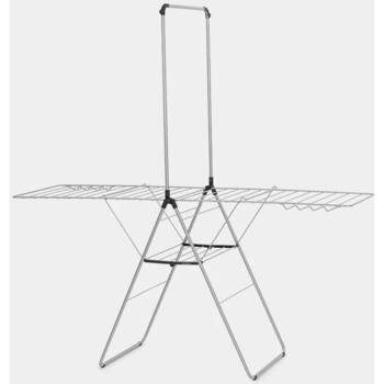 Brabantia HangOn сушилка для белья 403545, 25м, 8 крючков, 10кг, регулируемая, складная (403545)