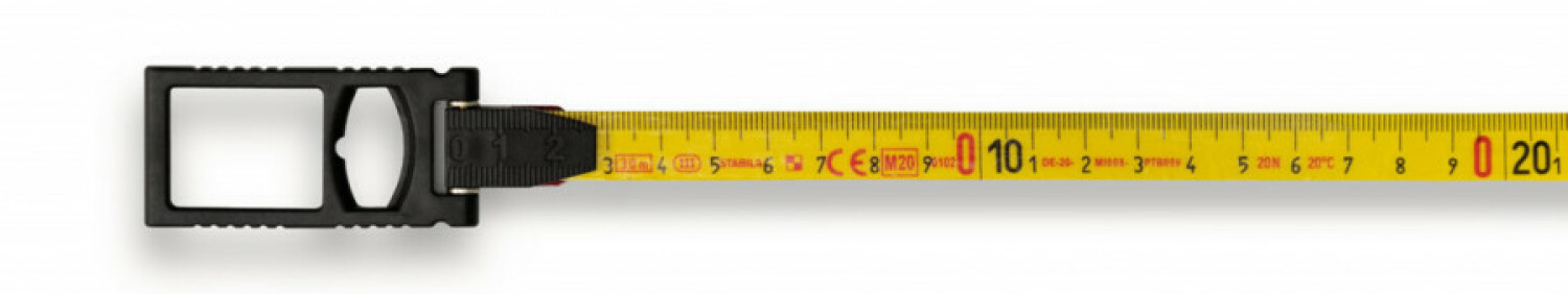 Рулетка измерительная LBM 1000, 50м, STABILA, 19663, открытая рамка, стекловолокно, класс III (19663)