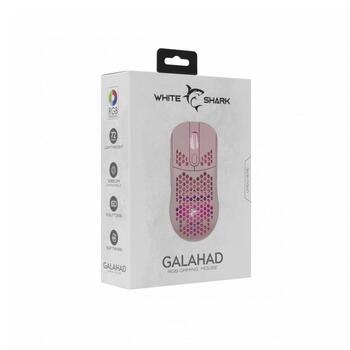 White Shark GALAHAD P, 6D игровая мышь, GALAHAD-P, 6400 DPI, 6 кнопок, RGB подсветка, 1,8 м USB (GALAHAD-P)