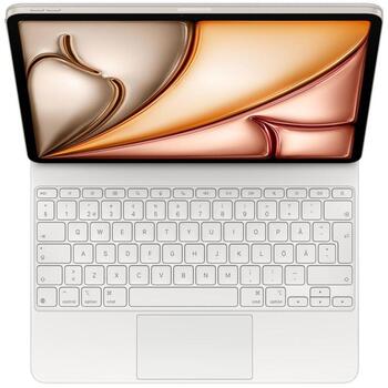 Apple Клавиатура и фолио-кейс MDFW4S/A, Apple Smart соединение, белый, 1x аккумулятор, 1x трекпад, клавиши громкости и яркости (MDFW4S/A)