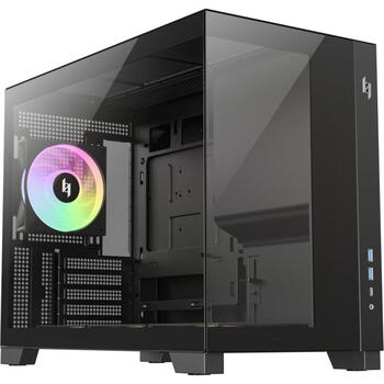 Gamemax korpuss NEX C33 BK, Micro ATX, 5 paplašināšanas sloti, 1x3.5