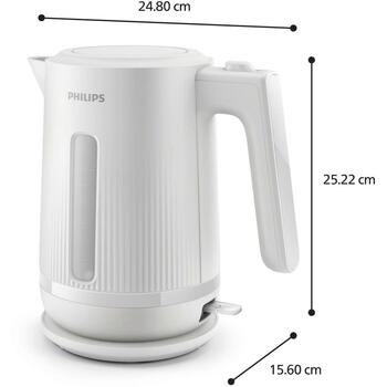 Чайник Philips HD9411/00 1.7 L, 2200 W, без проводов, 360° поворотная база, защита от кипения (HD9411/00)