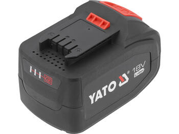 Yato akumulators YT-828465, 18V, 9000mAh, 162Wh, Li-Ion, uzlādes indikators, ātrā uzlāde (YT-828465)