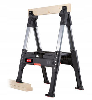 Steķis ar koka virsmu ROC Pro Gear Lumber Jack Sawhorse 71x69x82cm KETER (30203039)
