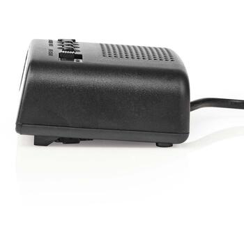 Nedis цифровой радиобудильник CLDK008BK, LED-дисплей, 220–240 В, 50/60 Гц, функция повтора сигнала, 1 будильник, черный (CLDK008BK)