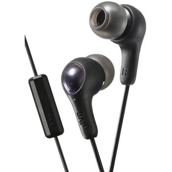 JVC austiņas ar mikrofonu, melnas (HA-FX7M-B-E)