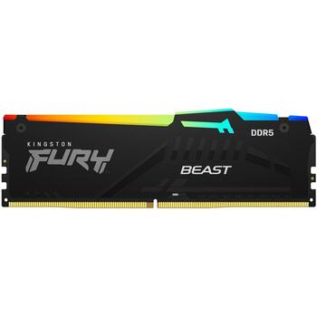 Kingston FURY Beast DIMM, KF560C36BBEAK2-16, 16GB, 6000MT/s, CL36, 288-pin, RGB, EXPO (KF560C36BBEAK2-16)