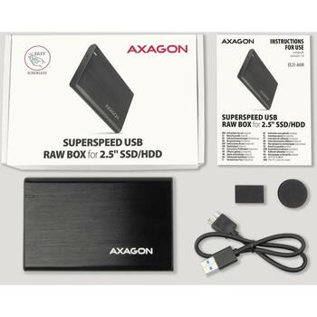 Axagon HDD корпус EE25-A6M USB 3.2 Gen 1, 2.5