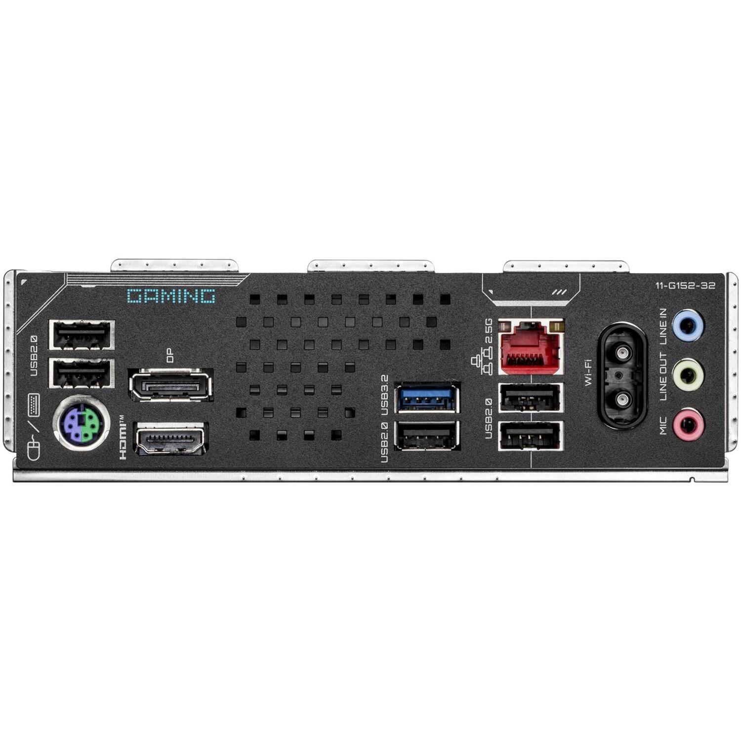 Gigabyte H810M GAMING WIFI6 материнская плата, H810M GAMING WIFI6, 4+1+2 фазы VRM, до 6400MHz DDR5, 1xPCIe 4.0 M.2, 2.5GbE LAN (H810M GAMING WIFI6)