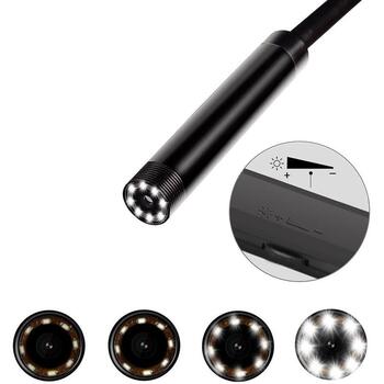 Media-Tech MT4099 WiFi эндоскоп, 8мм, 5м, HD 720p, 70°, IP67, 6 светодиодов, 800мАч, Android/iOS/Windows (MT4099)