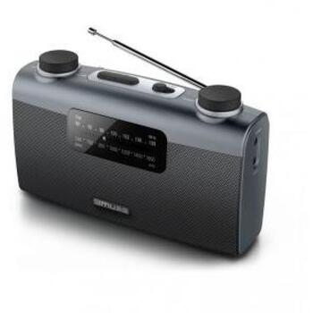 Muse Портативное радио M-058R, 230V, 4x1,5V LR14, FM/MW, AUX вход, выход для наушников, черный (M-058R)