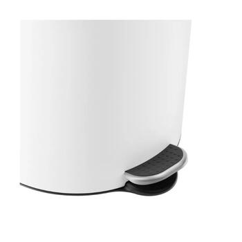 Hailo Selekta M 035020301 мусорное ведро, 20л, матово-белое, Soft Close, педаль (035020301)
