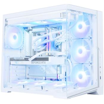 Zalman D40 WHITE, корпус Midi Tower ATX, 7x120мм ARGB вентиляторы, 1xUSB 3.2 Type-C, 1xUSB 3.2 Type-A, 410мм GPU, 160мм CPU (D40 WHITE)