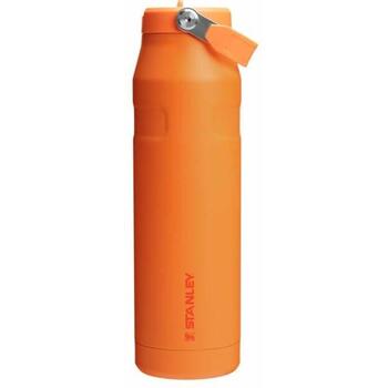 Stanley Термос Бутылка The IceFlow Bottle Flip Straw 2.0, 1.06 л, оранжевый, нержавеющая сталь, удержание холода до 15 ч (2812111136)