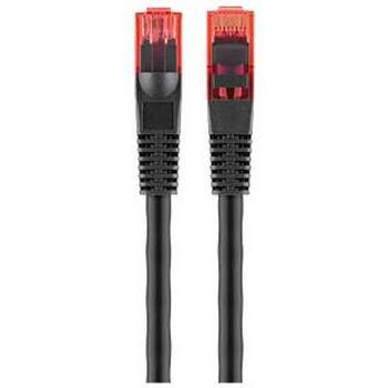 Goobay сетевой кабель 55434, 20 м, Cat.6, U/UTP, AWG 24/1, RJ-45, черный, уличный, УФ-стойкий, водостойкий, защита от перегибов (55434)