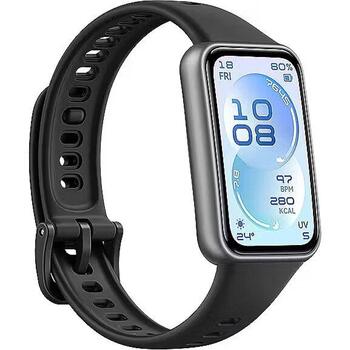 Huawei Band 11 умные часы 55020GVQ, 1.62-дюймовый AMOLED сенсорный экран, 300 мАч, 14 дней, водонепроницаемые, пульсометр, SpO2 (55020GVQ)